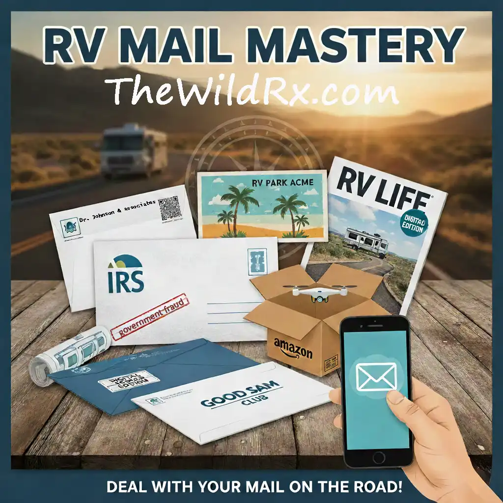 Getting mail the RV life