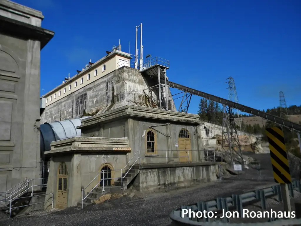 Little Falls Hydroelectric Power Plant NRHP 88002737 Lincoln County, WA