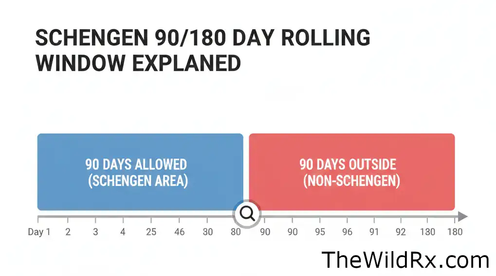The "Schengen vs. non-Schengen" map