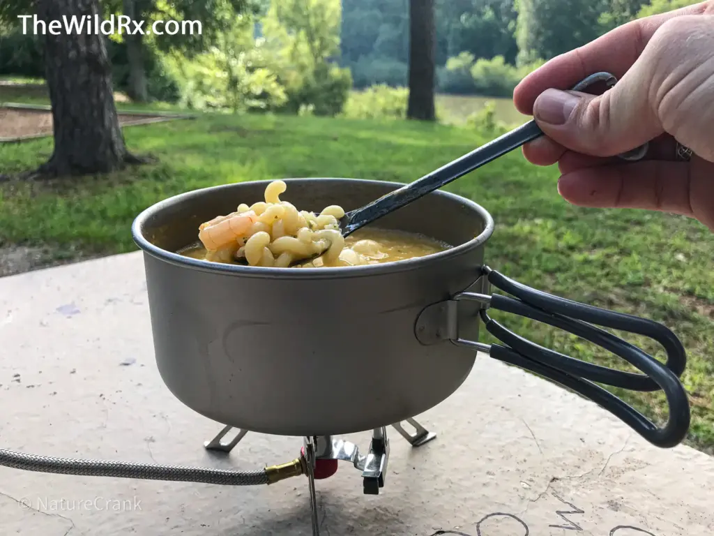 Thru hiking cold food or hot food