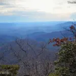 Scenic blue mountain vistas from a ridgeline on the Appalachian Trail, representing the 2,190-mile journey for 2026 thru-hikers.