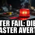 Diesel heater inverter failure safety