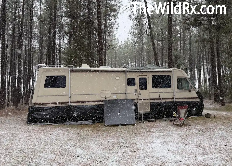 Rv extreme weather safety rv skirting