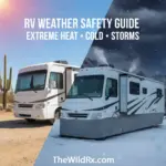 Rv weather safety in extreme heat, cold and storms