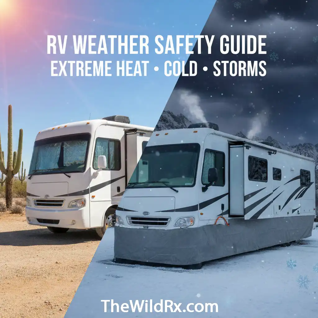 Rv weather safety in extreme heat, cold and storms